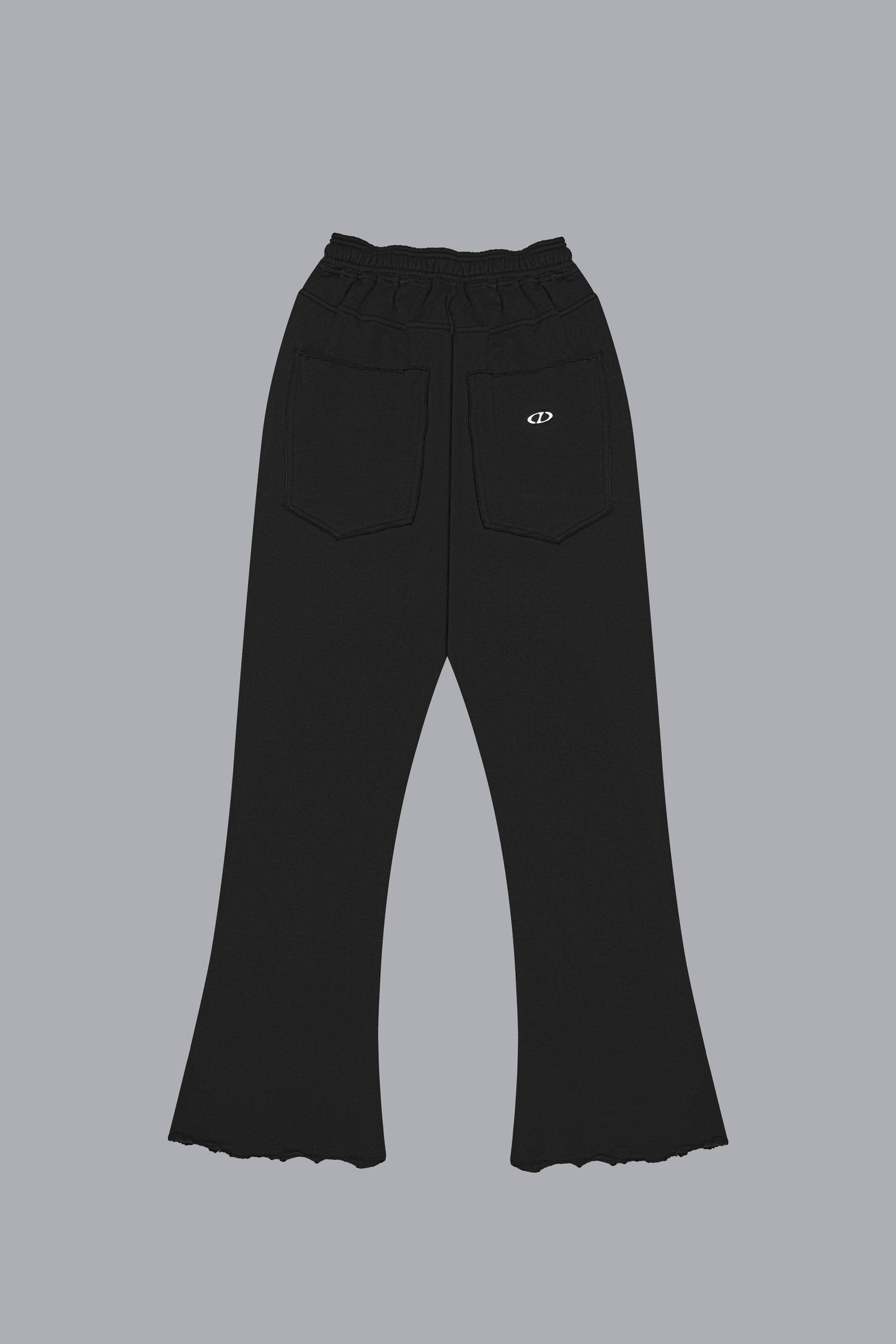 RUGGED FLARED SWEATS V2 - BLACK