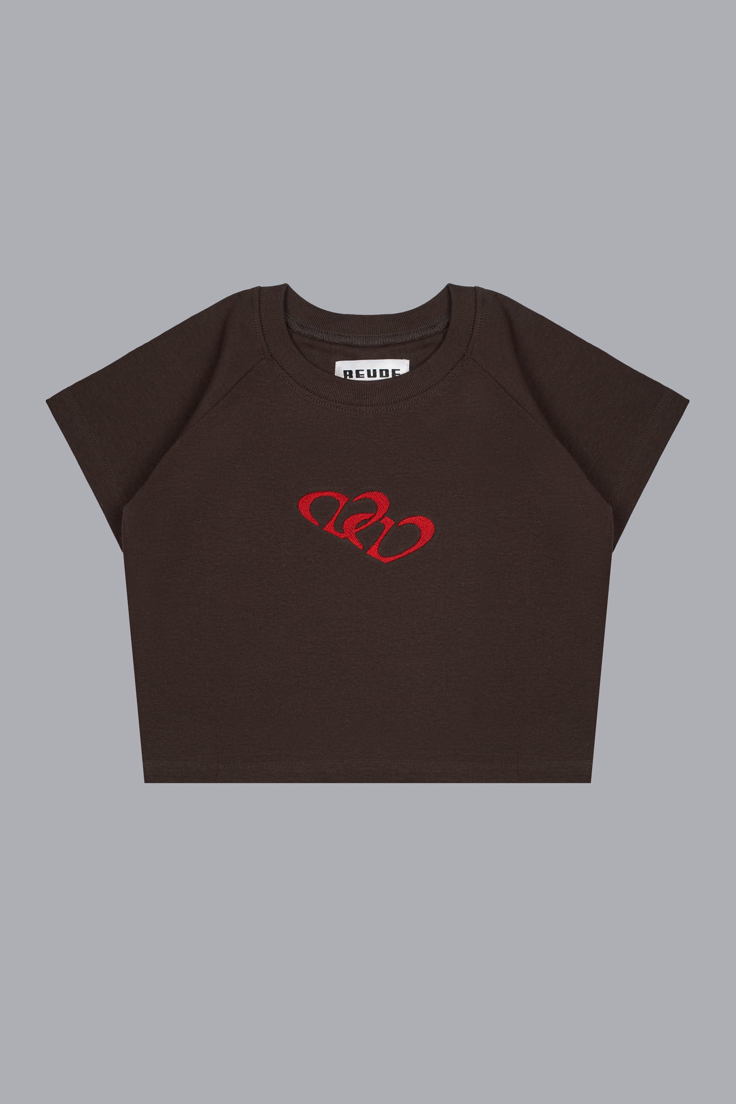 TWO LOVERS EMBROIDERY BABY TEE
