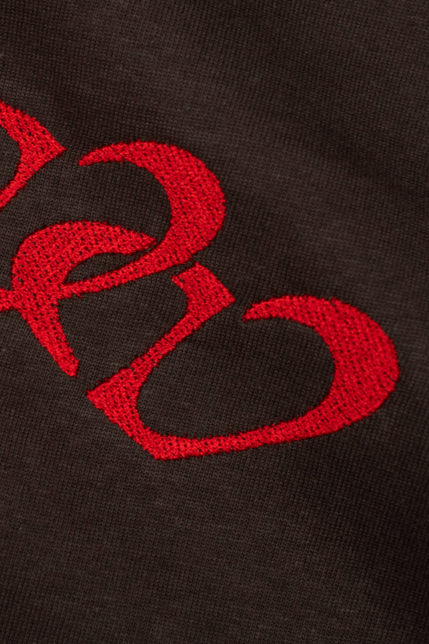 TWO LOVERS EMBROIDERY BABY TEE