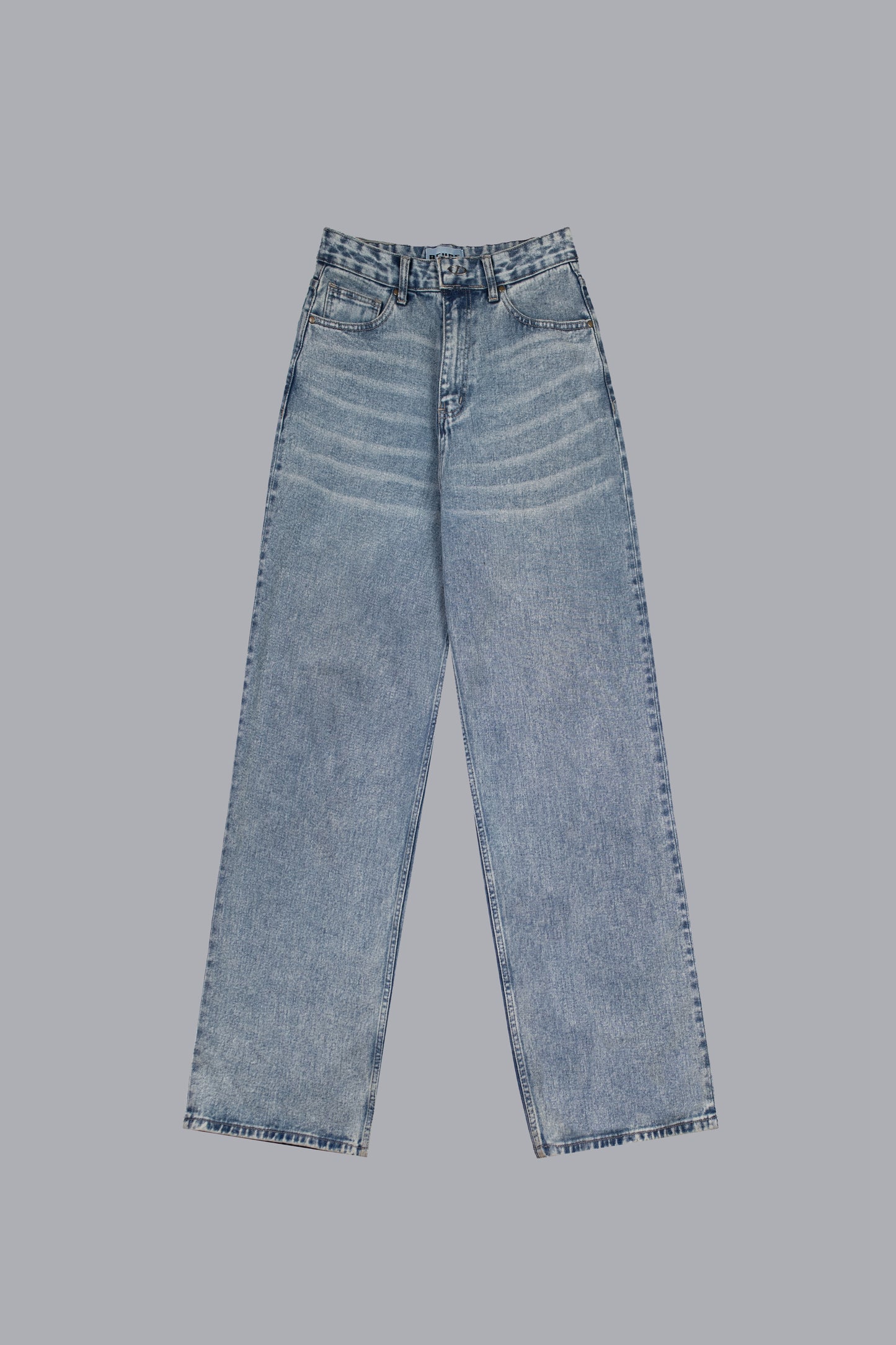 HANDS-ON-ME WASHED DENIM