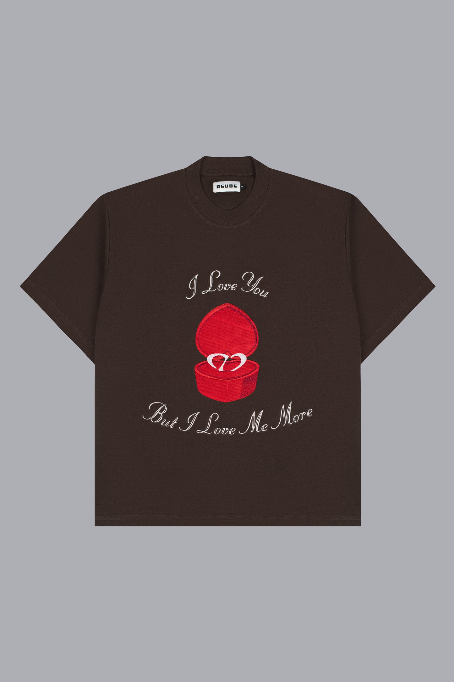 "I LOVE ME MORE" EMBROIDERY TEE V2