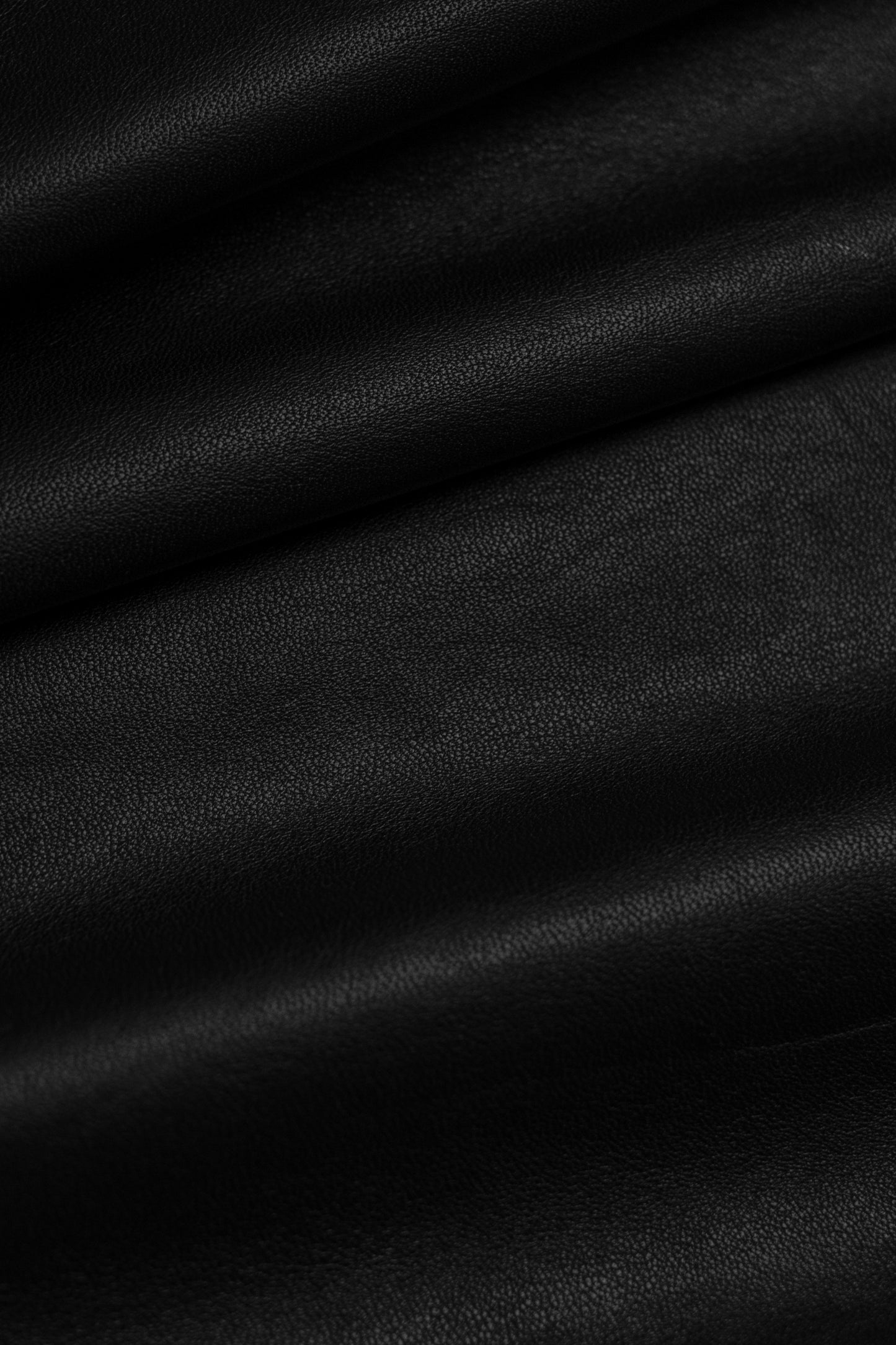 WRAP LEATHER SKIRT