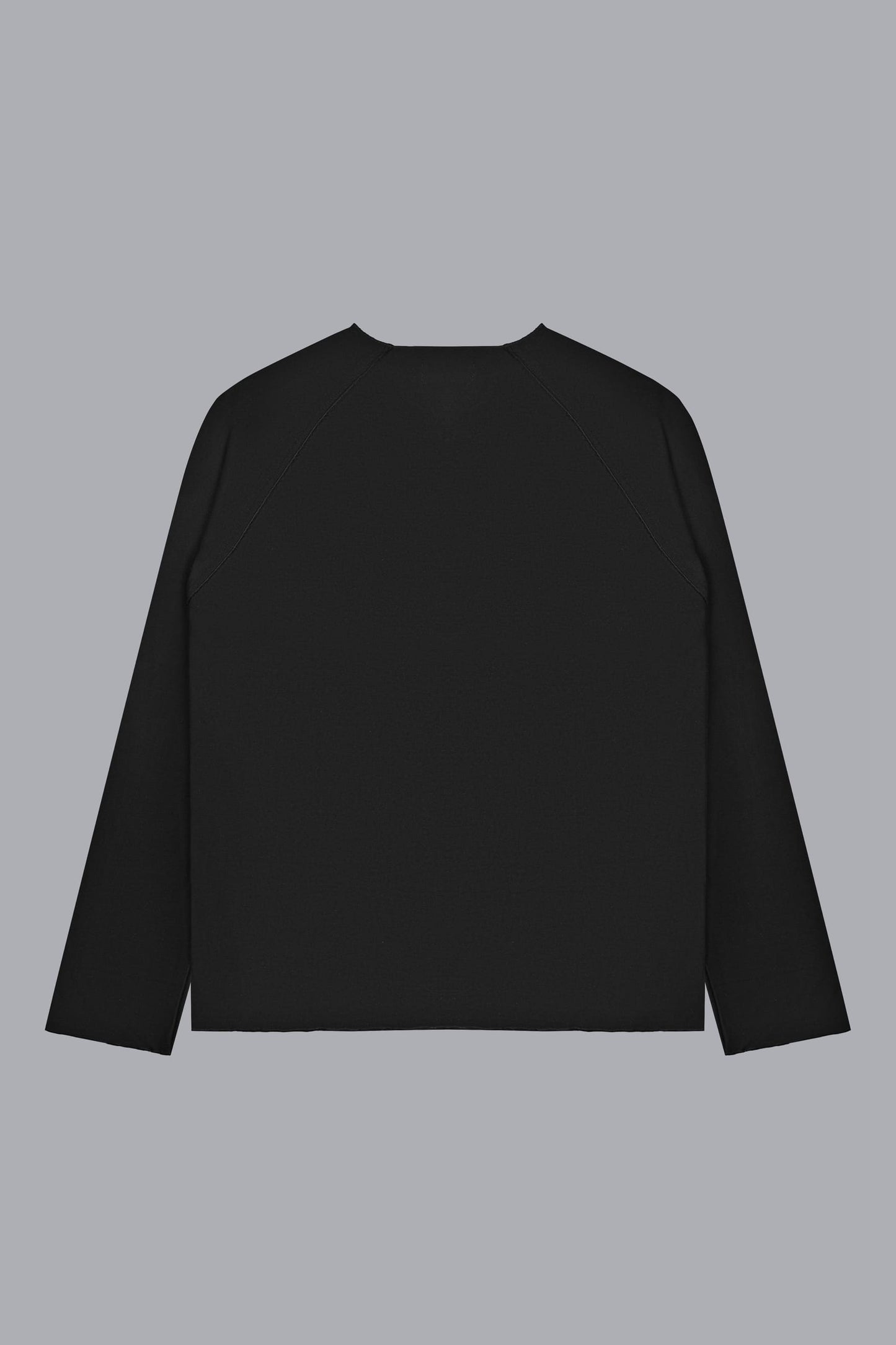 RUGGED LONG SLEEVE TEE V1 - BLACK
