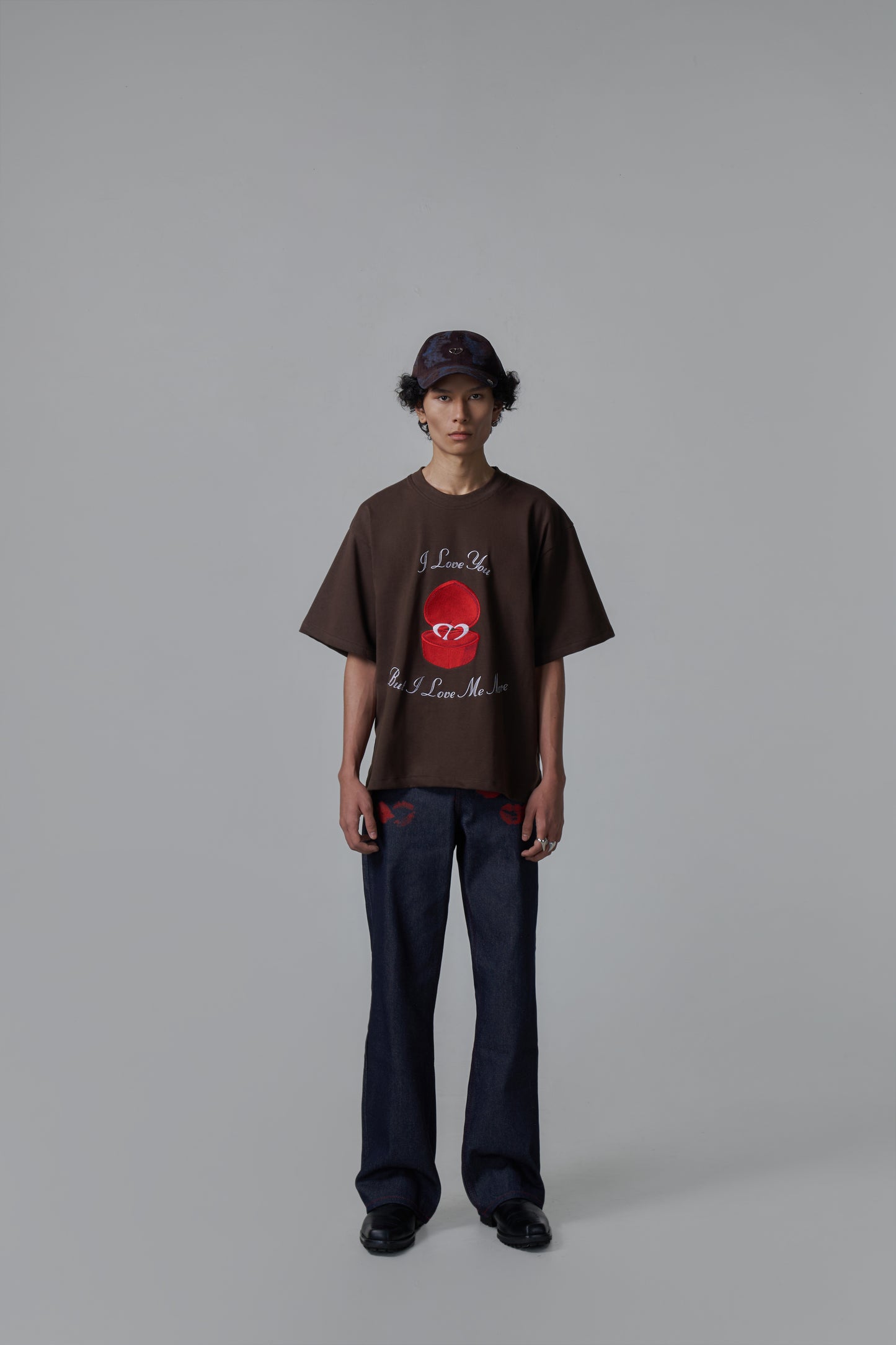 "I LOVE ME MORE" EMBROIDERY TEE V2