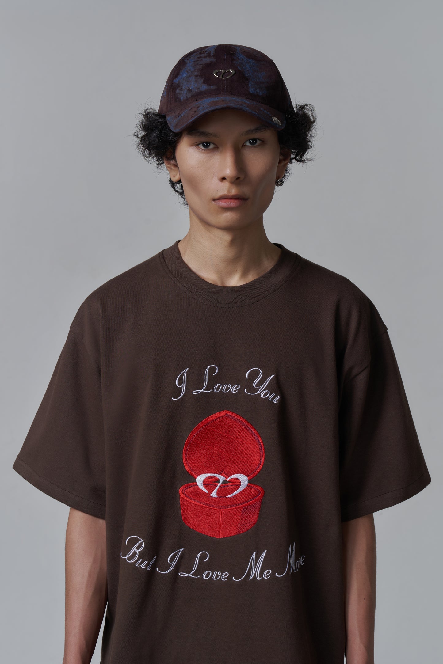 "I LOVE ME MORE" EMBROIDERY TEE V2