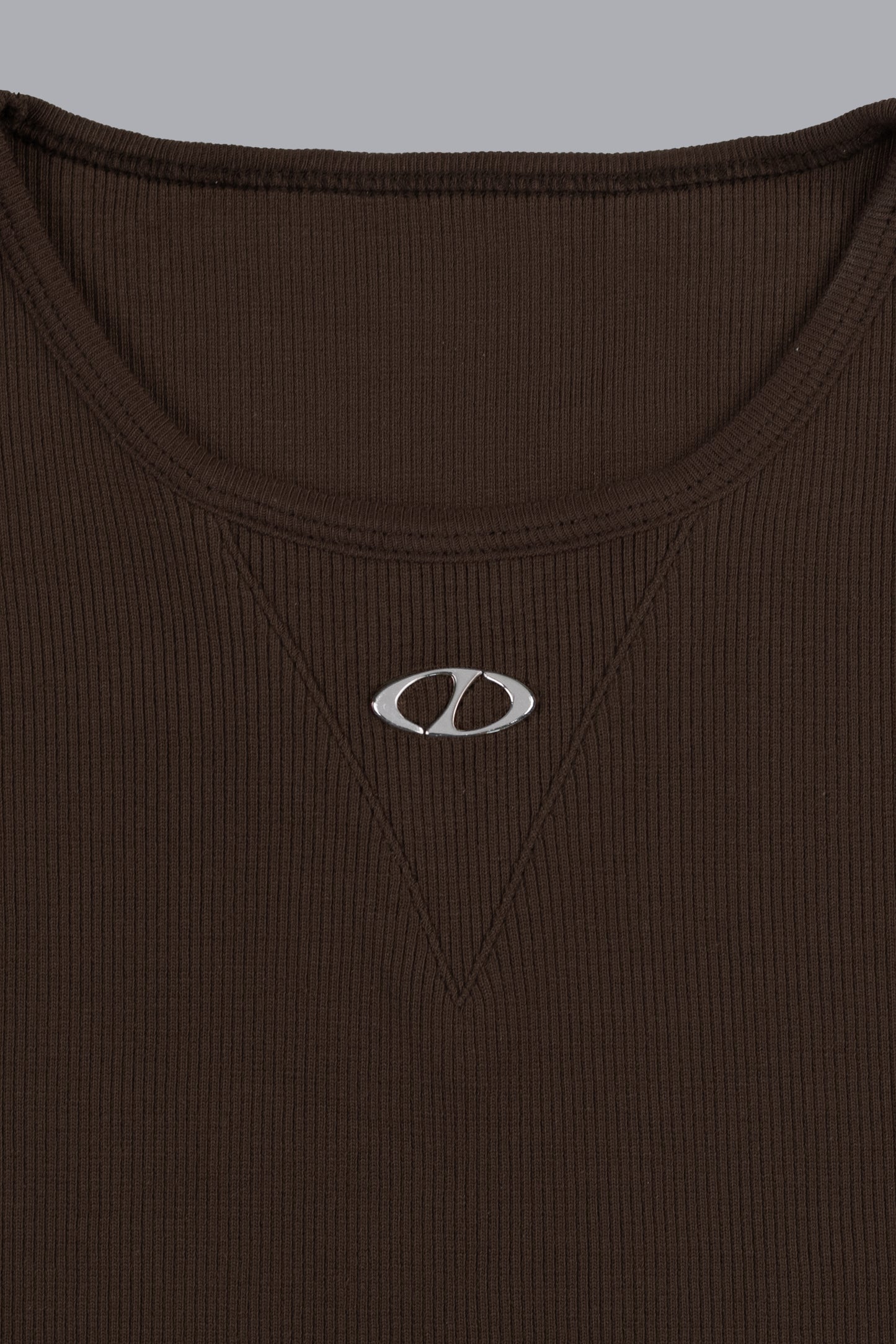 CROPPED VEST V2 - BROWN