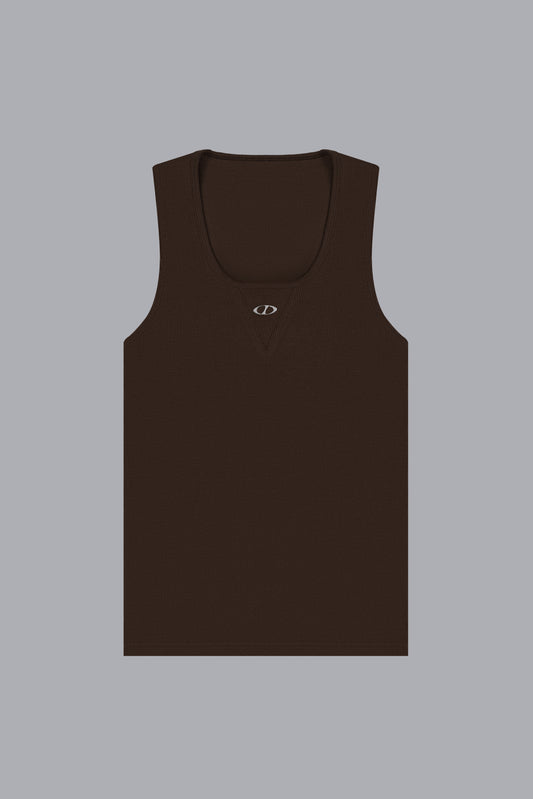 SCOOP TANK MEN V2 - BROWN