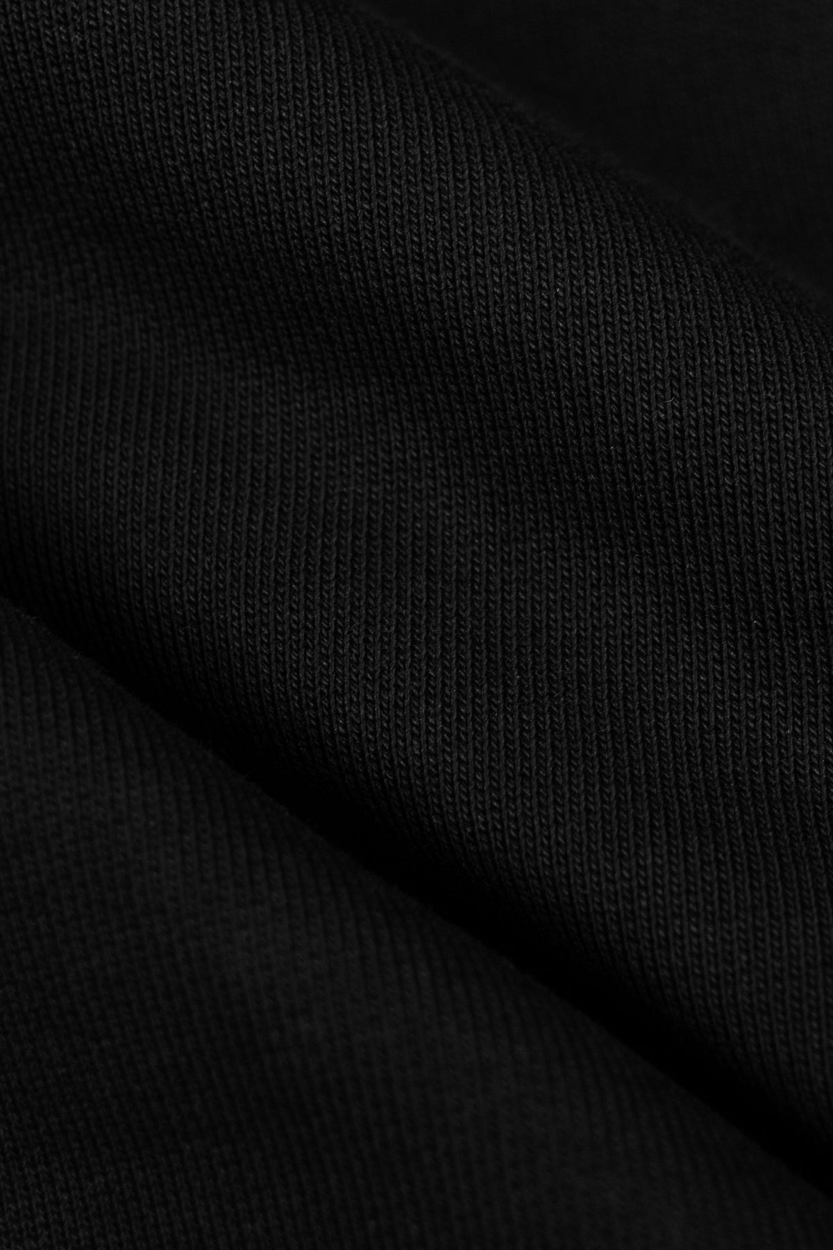 BASIC ZIP UP - BLACK