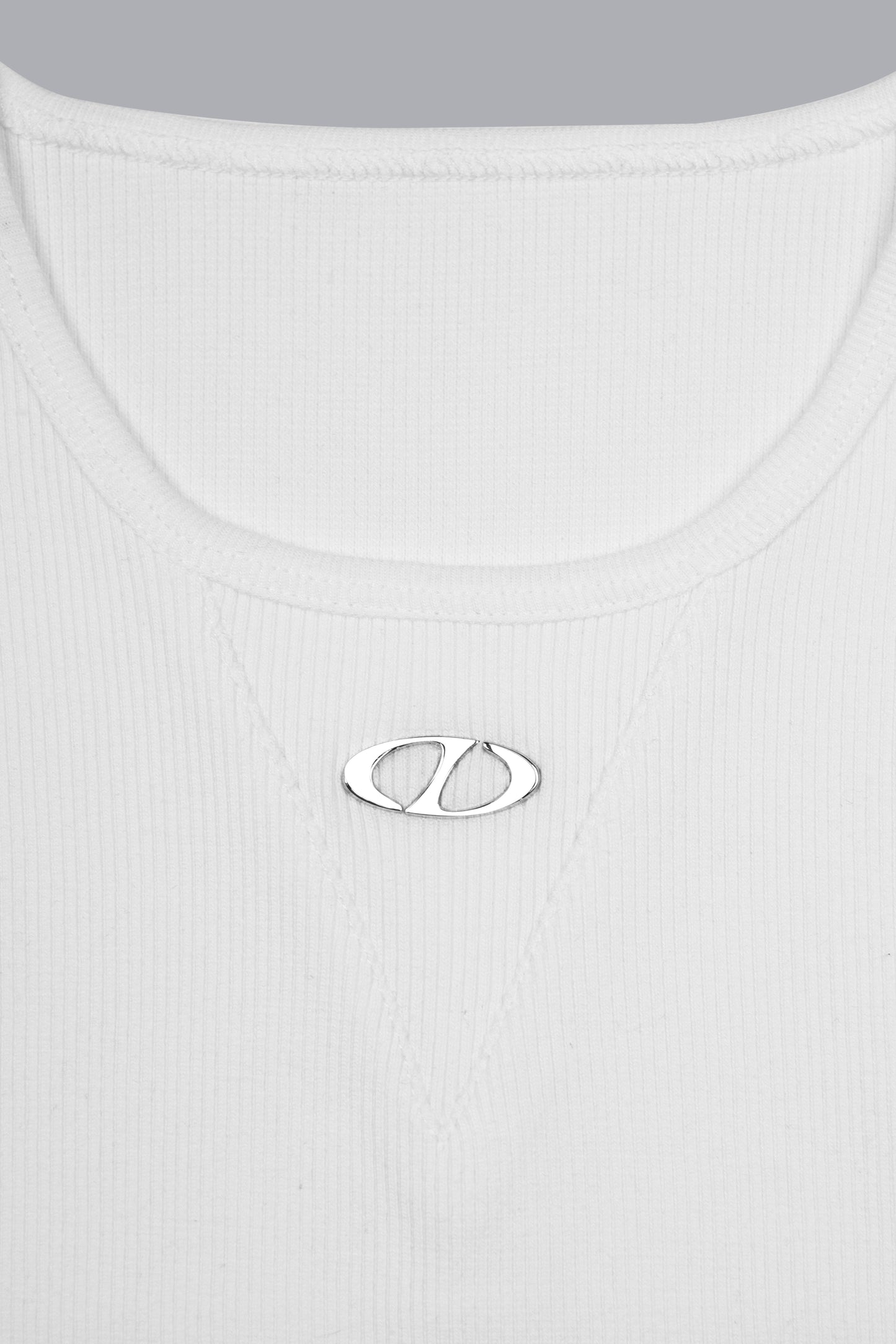 CROPPED VEST V2 - WHITE