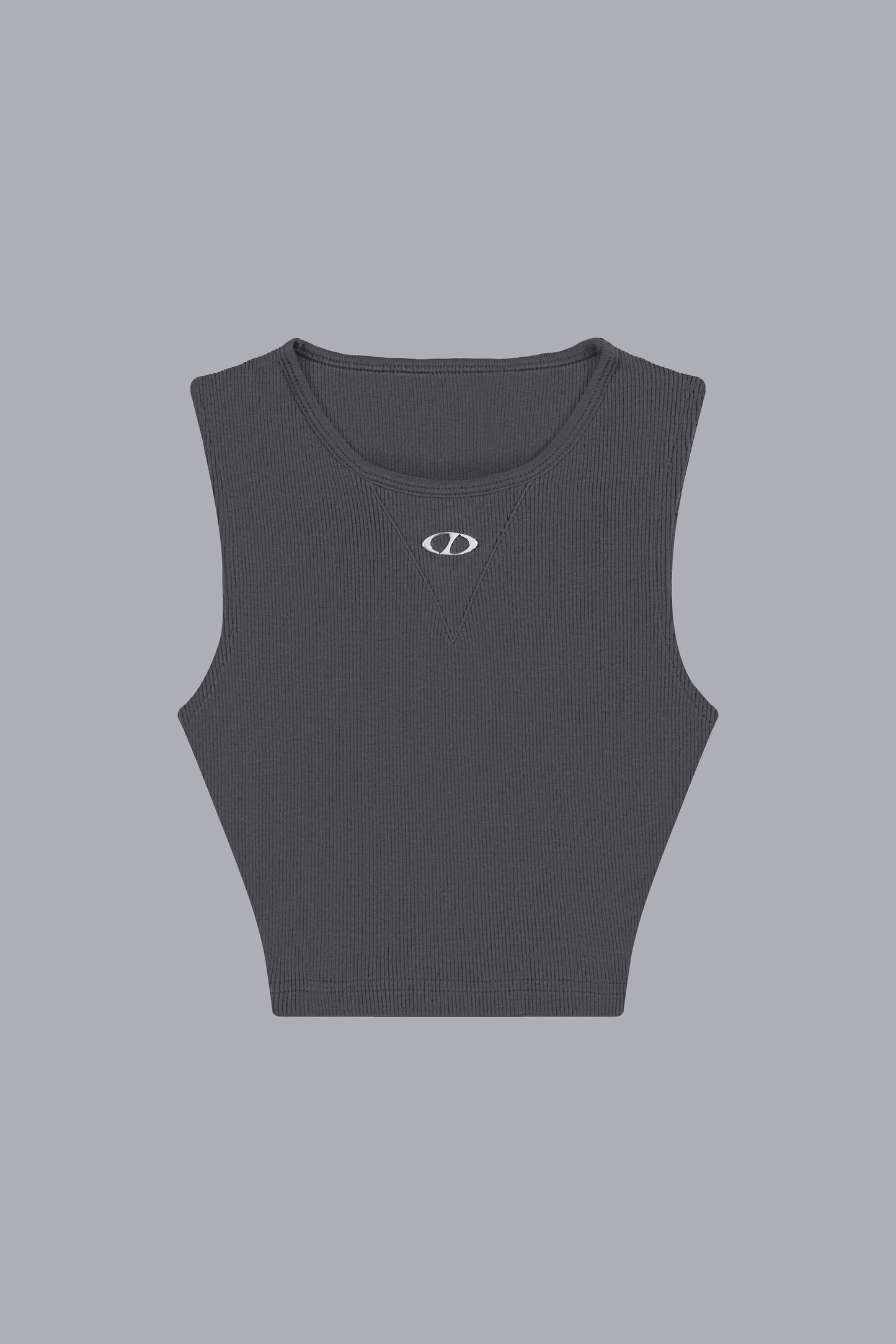 CROPPED VEST V2 - GRAY