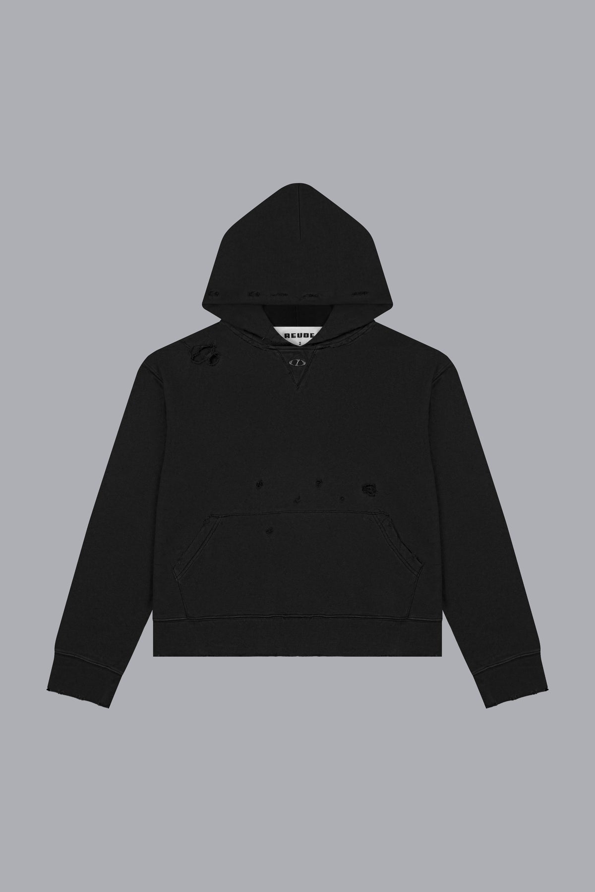 RUGGED HOODIE - BLACK