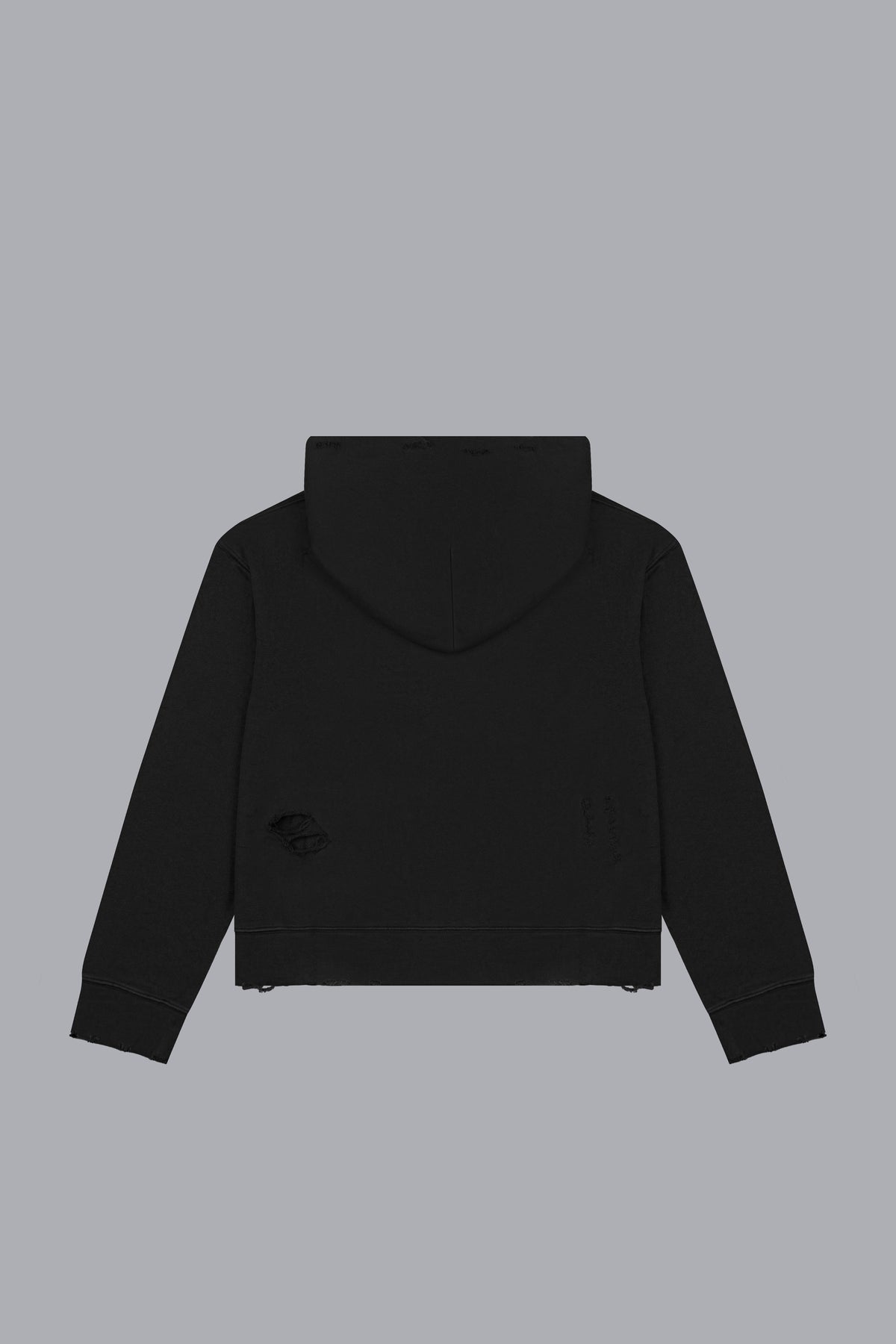 RUGGED HOODIE - BLACK