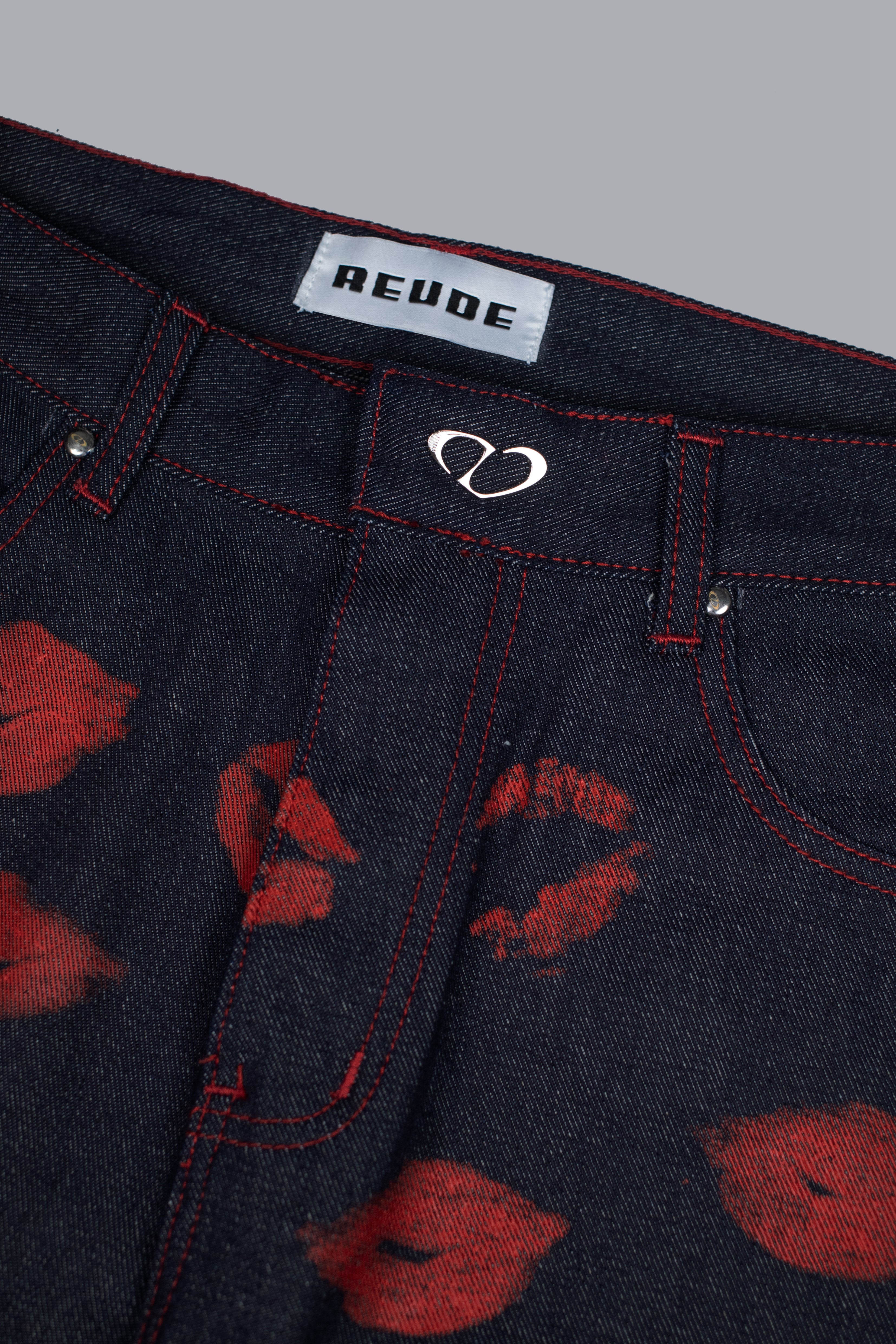 KISS SEMI-FLARE DENIM PANTS - MEN – REUDE