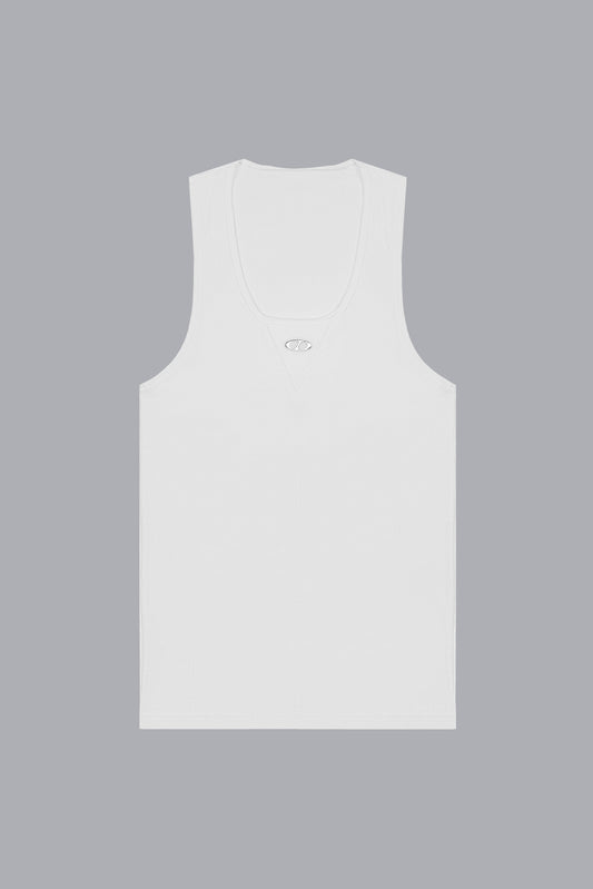 SCOOP TANK MEN V2 - WHITE