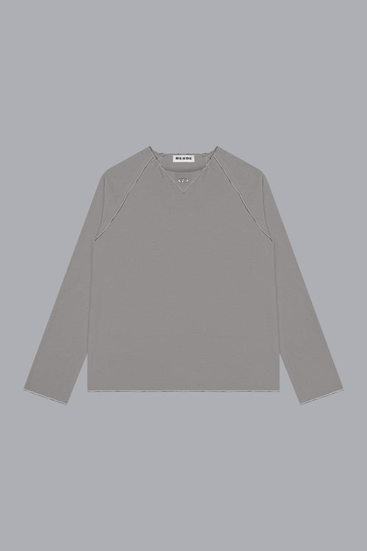 RUGGED LONG SLEEVE TEE V2 - GRAY
