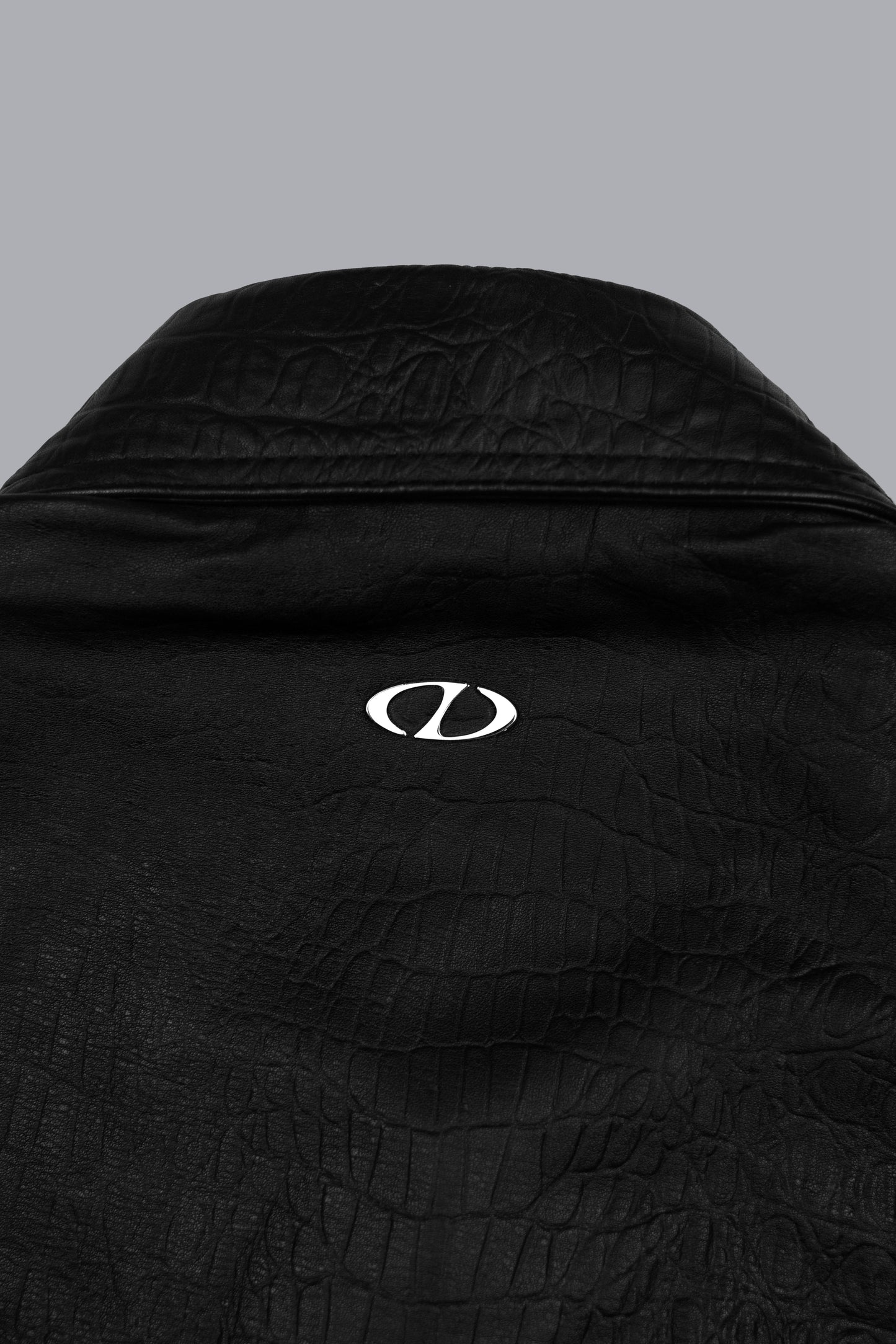 CROCO LEATHER JACKET V2