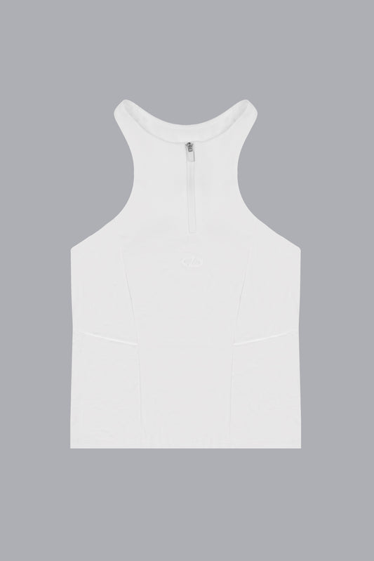 RAKED CORE TANK V1 - WHITE
