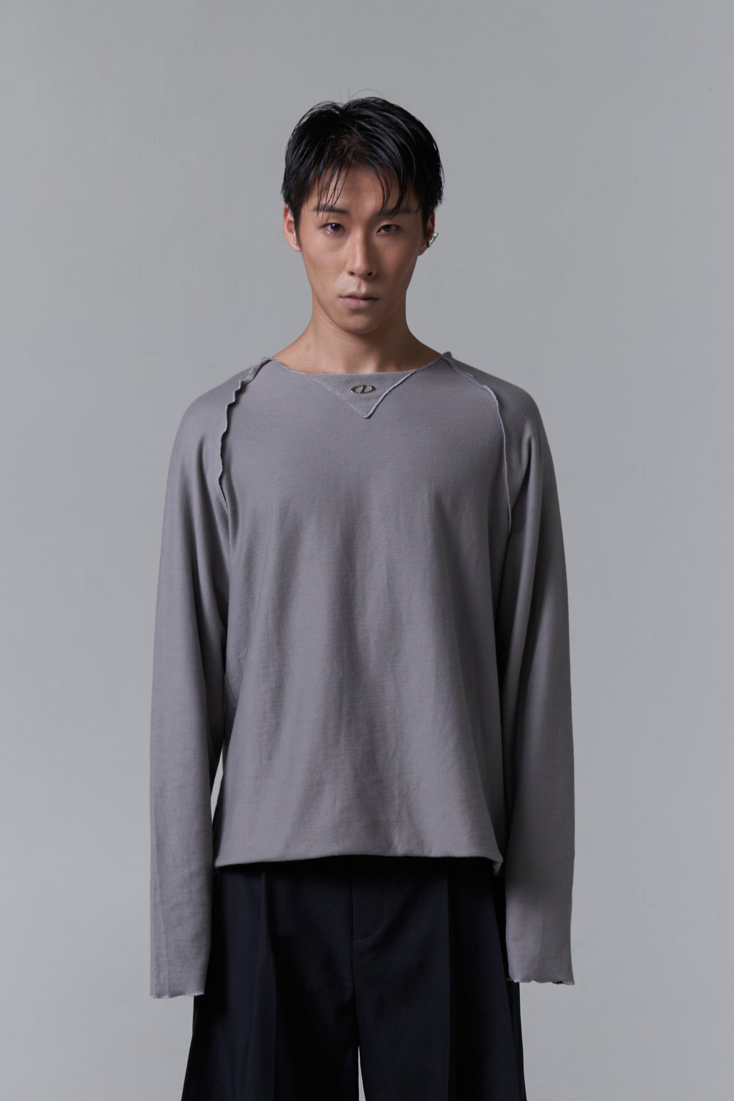 RUGGED LONG SLEEVE TEE V2 - GRAY