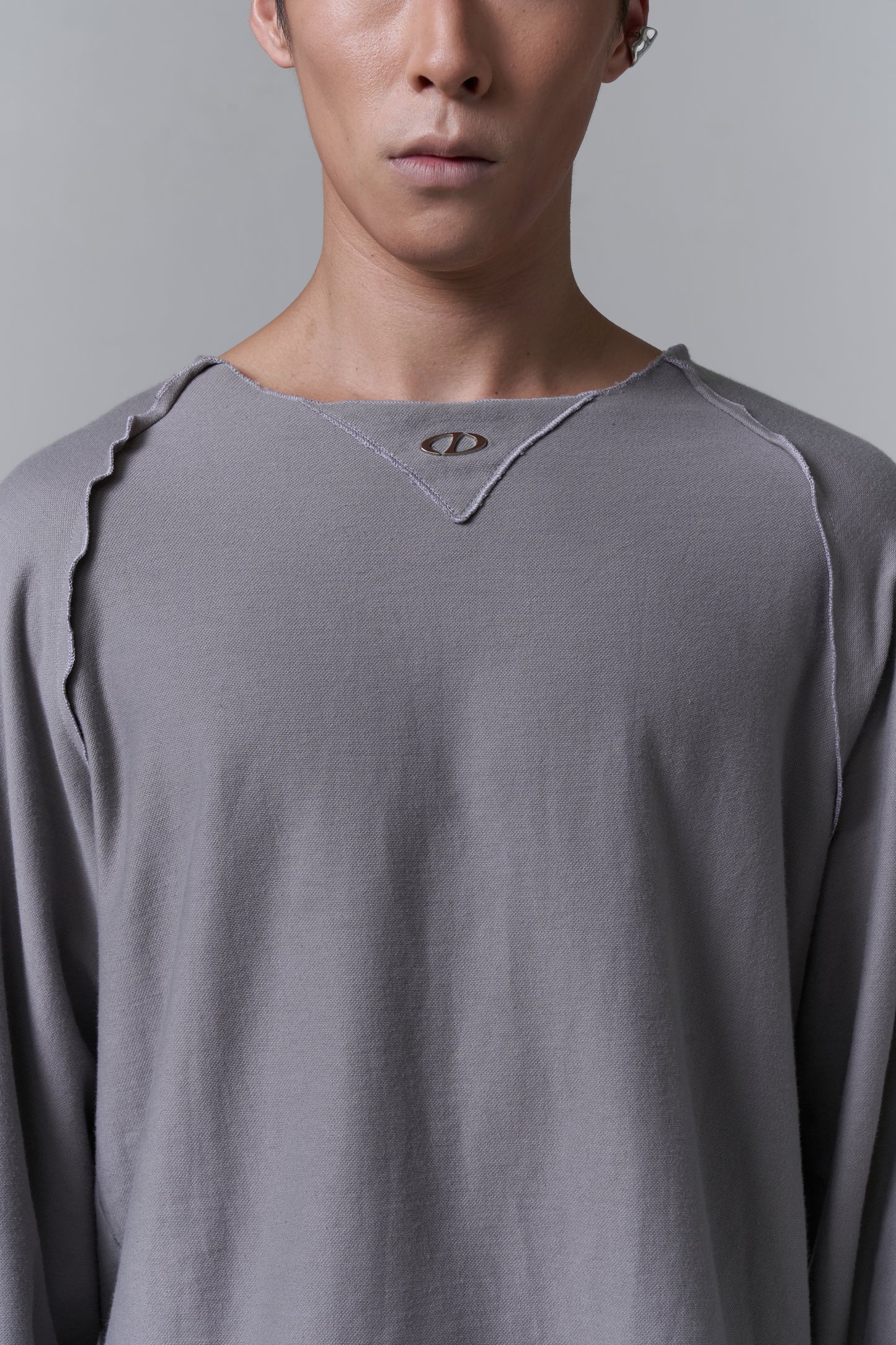 RUGGED LONG SLEEVE TEE V2 - GRAY