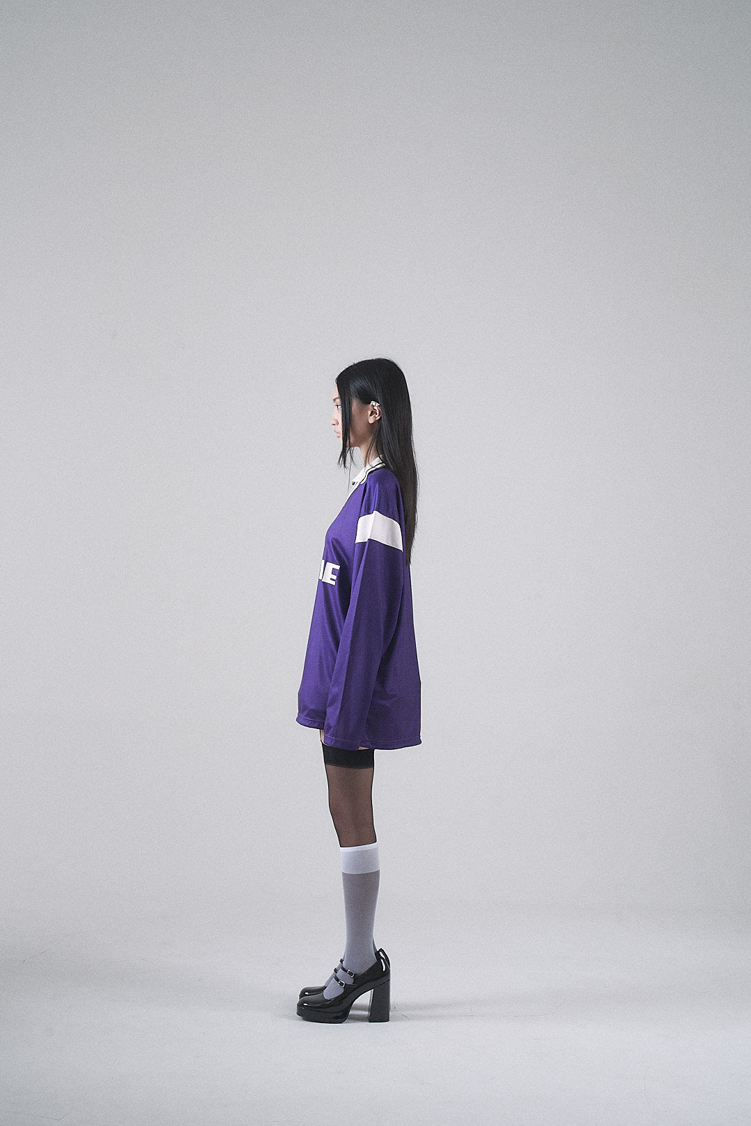 VINTAGE-INSPIRED FOOTBALL JERSEY V1 - PURPLE