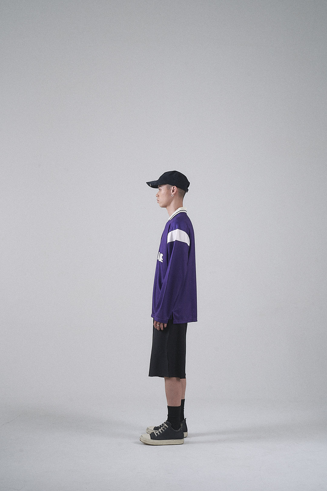 VINTAGE-INSPIRED FOOTBALL JERSEY V1 - PURPLE