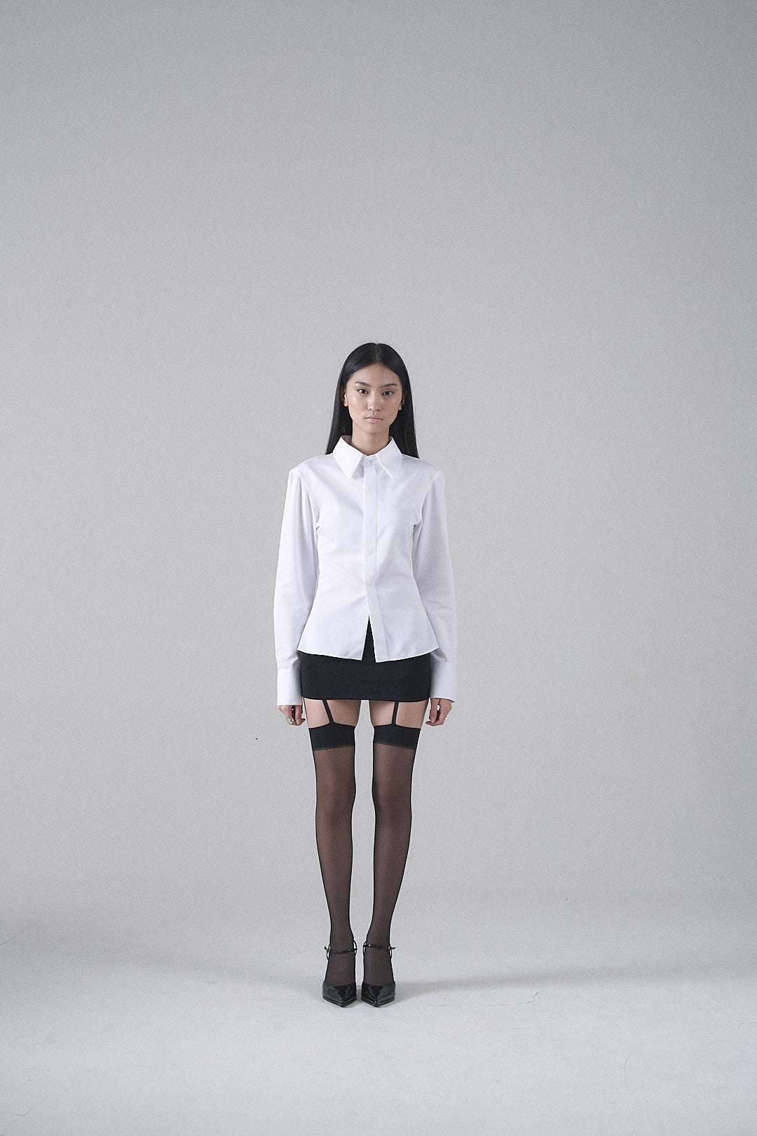 CINCHED TAILORED SHIRT V1